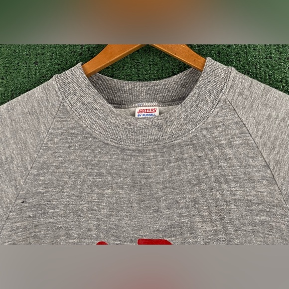 Vintage 90’s Daddy Don Grey Raglan Tri Blend Sweatshirt Mens Size Large USA Made - Picture 2 of 7